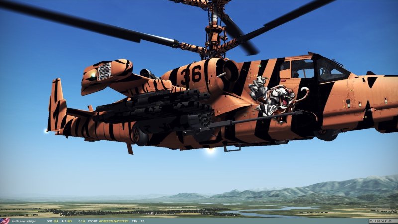 Ка-50 черная акула арт