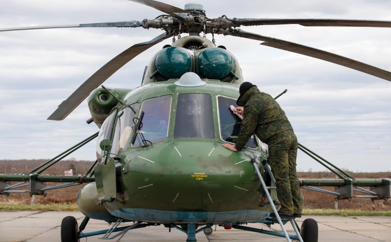Российские военные вертолеты