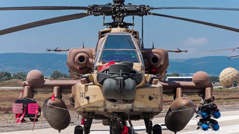 Ударный вертолет Ah-64d Apache