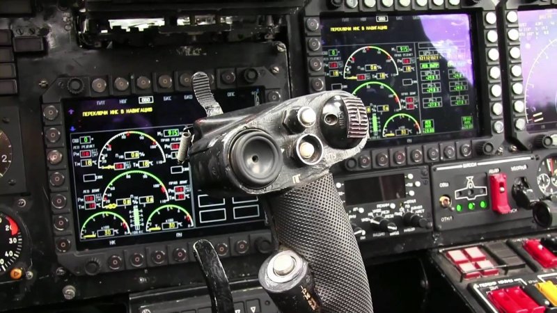 Ка-52 кокпит