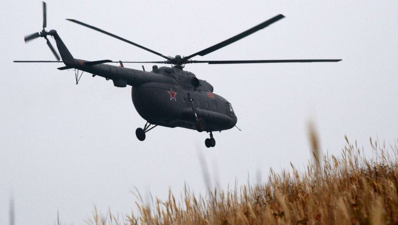 Шасси вертолета ми-8