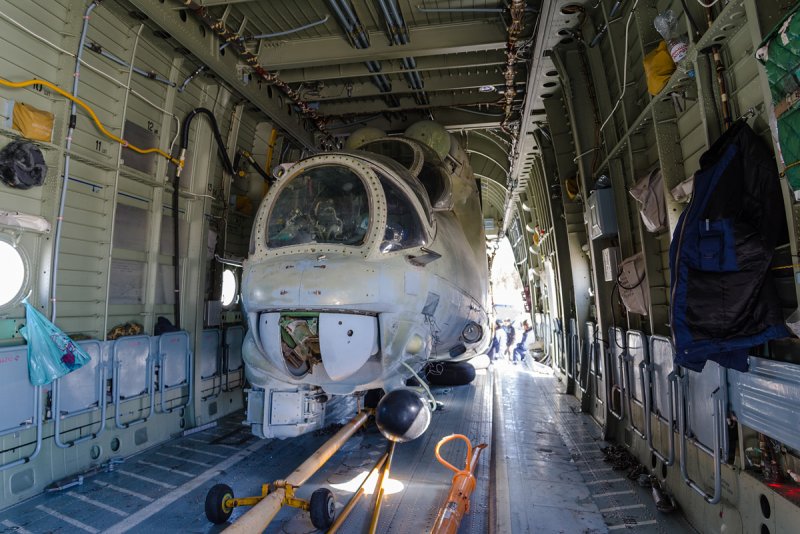 Ми-26 грузовой отсек