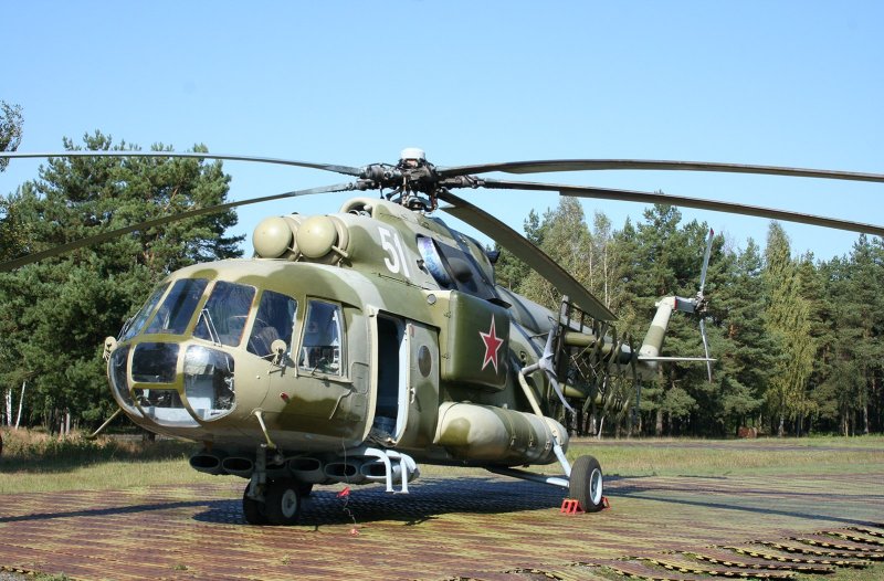 Ми-8 вертолёты ВВС России