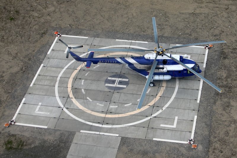 Вертолетная площадка для ми-8
