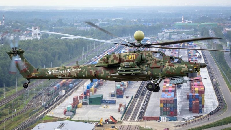 Вертолеты России на Украине