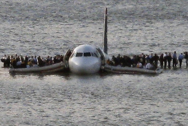 Посадка самолета на воду Гудзон