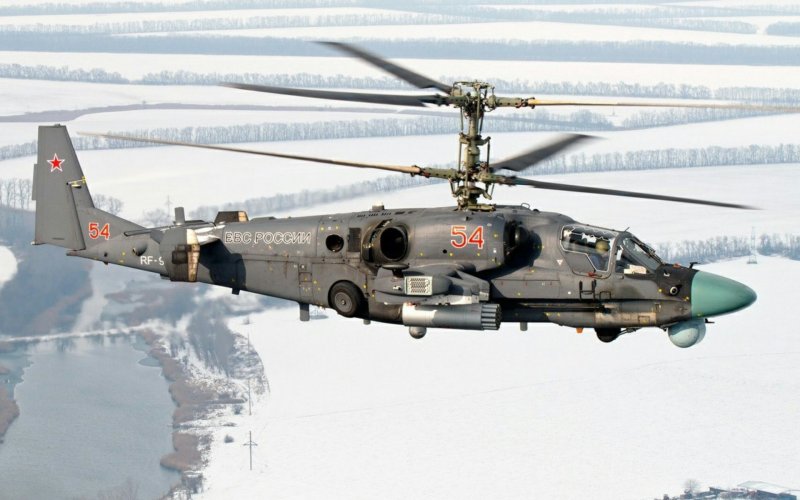 Вертолет ка-52 "Аллигатор"