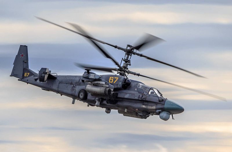 Вертолет ка-52 "Аллигатор"