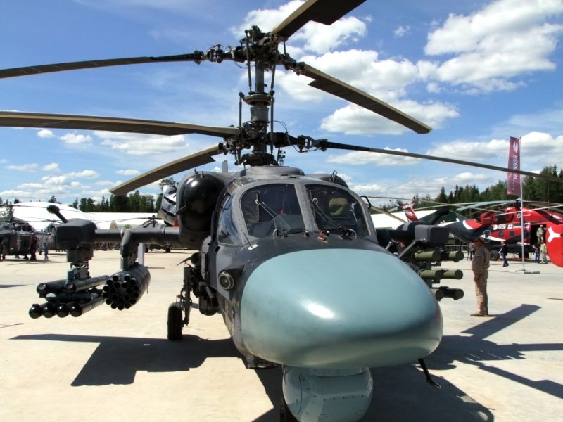 Ка-52 черная акула