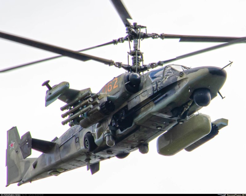 Ка-52 Аллигатор чёрный