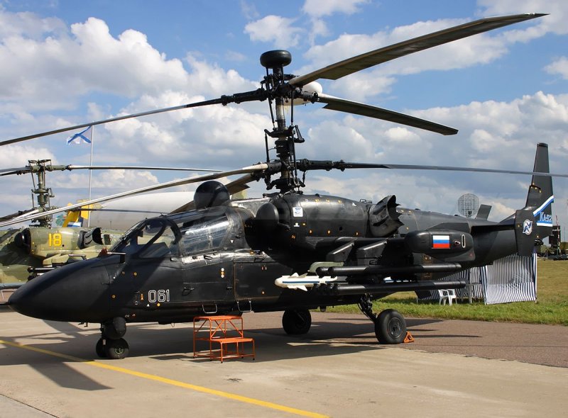 Вертолёт к-52 Аллигатор