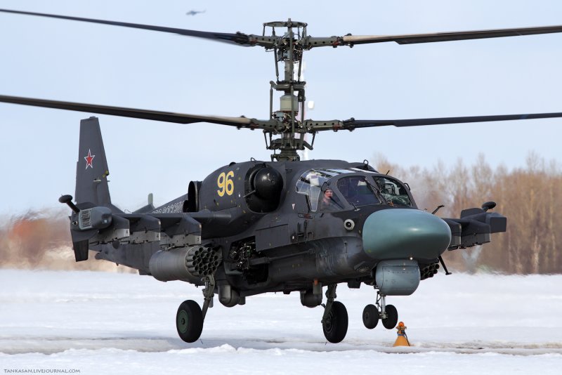 Вертолет ка-52 "Аллигатор"