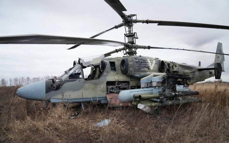 Вертолет ка-52 "Аллигатор"