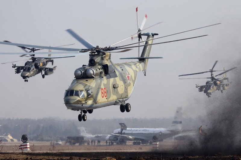 Вертолет ВВС России ми 26