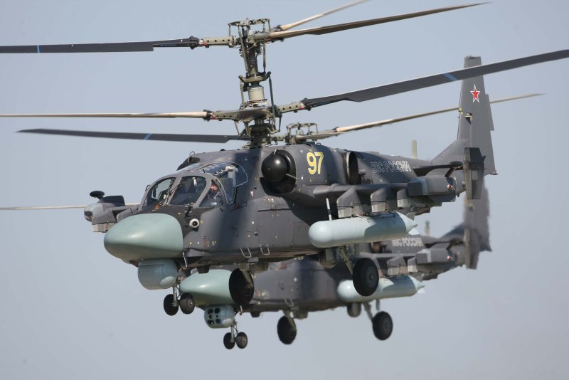 Боевой вертолет ка-52 Аллигатор
