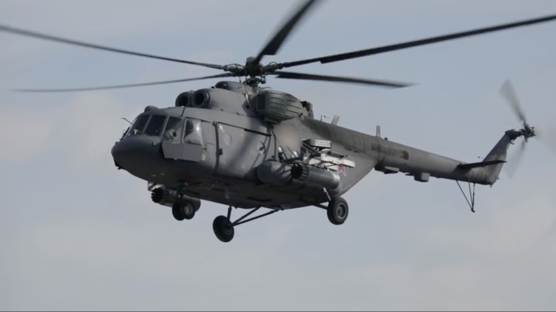 Боевой вертолёт ми-8