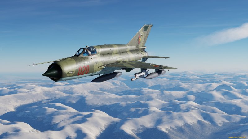 Самолет миг-21бис