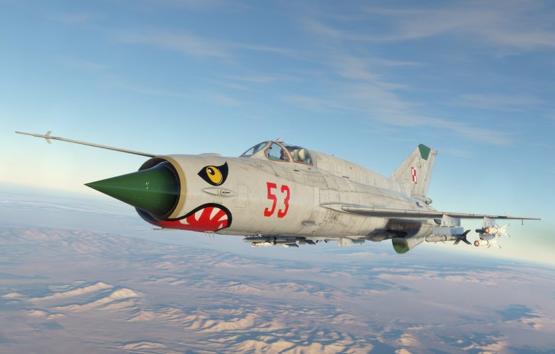 Самолет миг-21бис