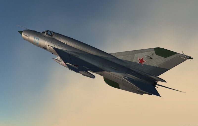 Самолет миг-21бис