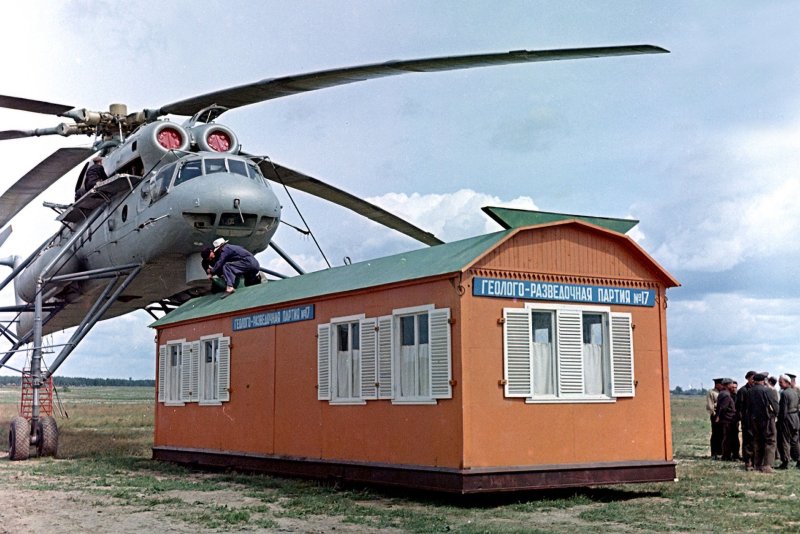 Вертолет кран ми-10