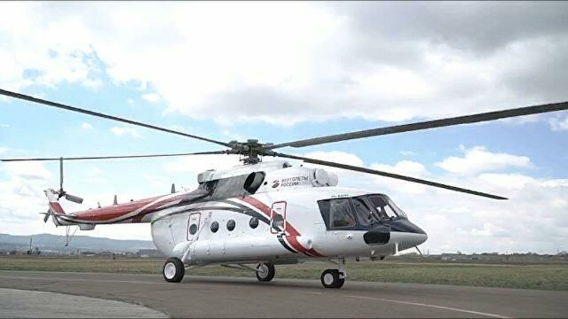 Арктический вариант вертолета ми-8 АМТ