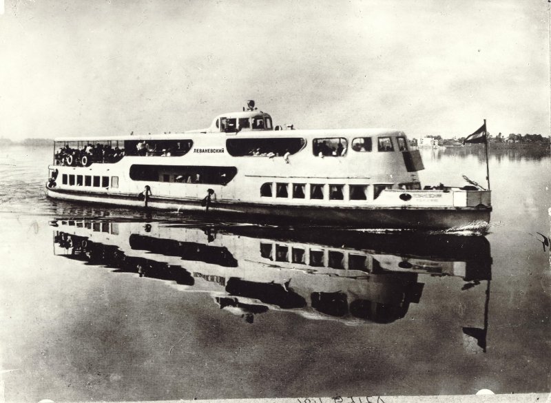 Теплоходы для канала Москва Волга 1937