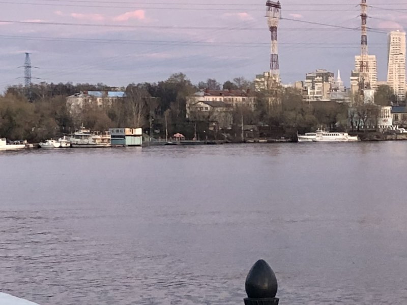 Химкинское водохранилище до затопления