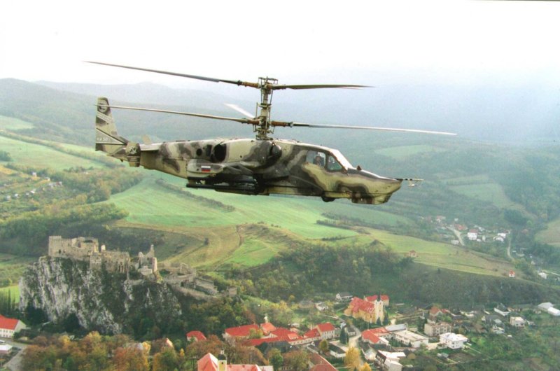 Ка 50 в горах