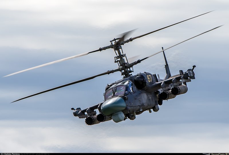 Ка-52 Аллигатор чёрный в Кубинке