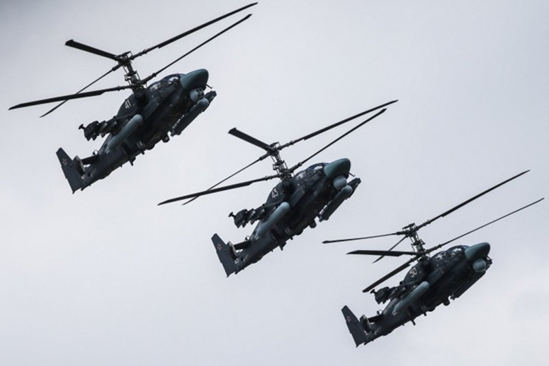 Ка-52 вертолёт вертолёты сложный пилотаж