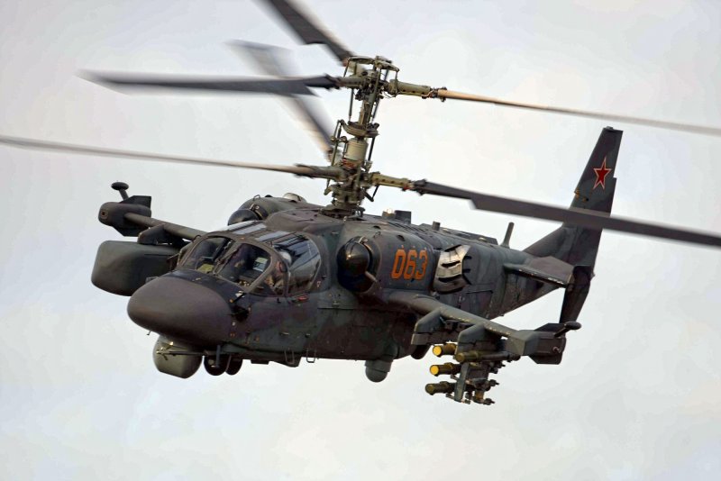 Ка-52 Аллигатор чёрный