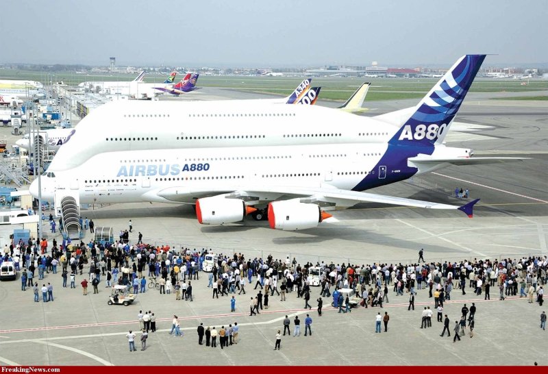 Самый большой Аэробус а380