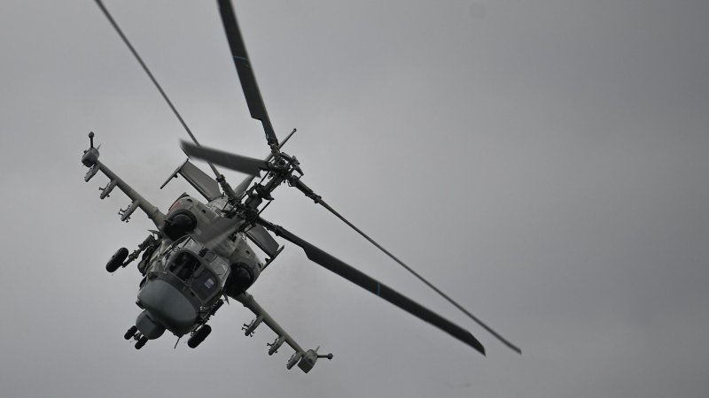 Вертолет ка-52 "Аллигатор"