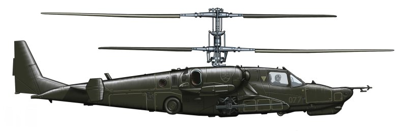 Ка 50 сбоку