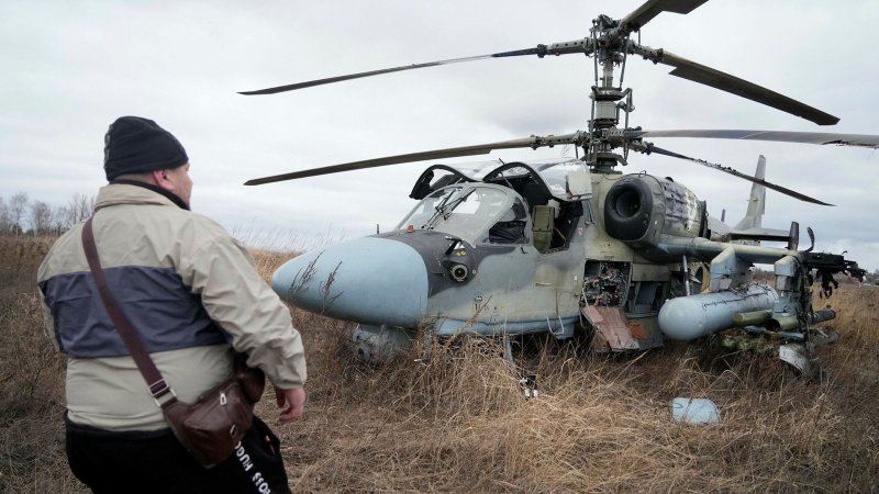 Ка-52 Гостомель