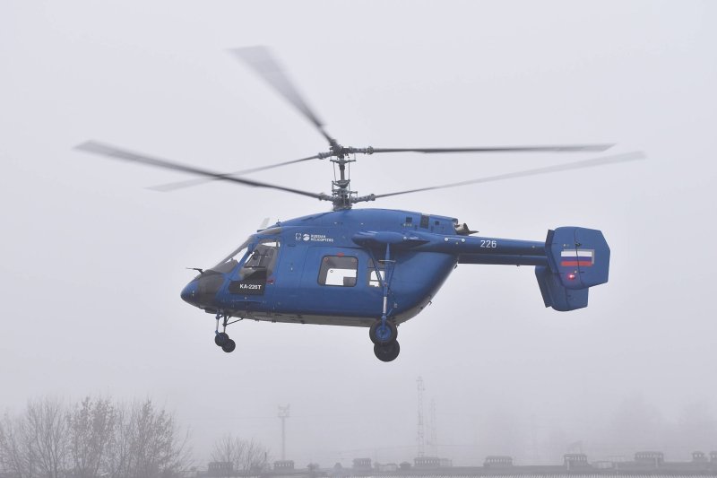 Первый полет ка-226т