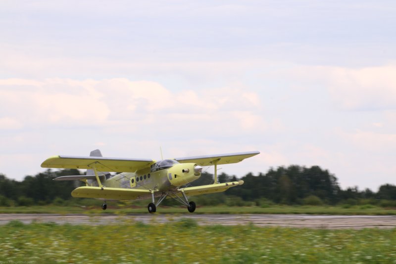 АН самолет 2 турбовинтовых