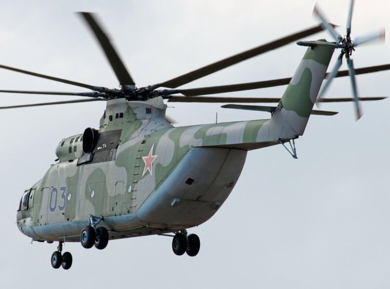 Вертолет корова ми-26