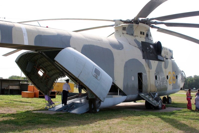 Ми-26 грузовой отсек