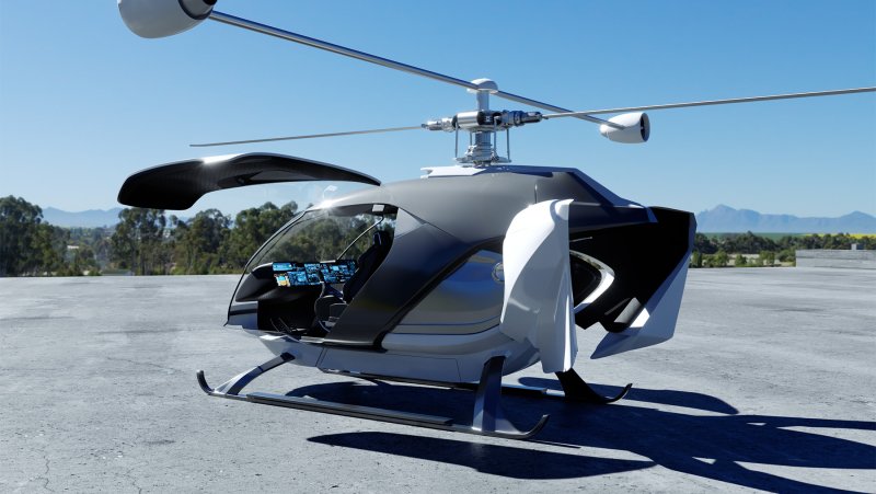 Вертолёт Белл будущего FCX 100 Heli