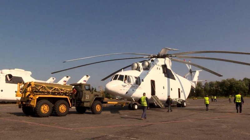 Грузовой вертолёт ми-26 грузоподъемность