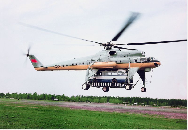 Транспортный вертолет ми-10к
