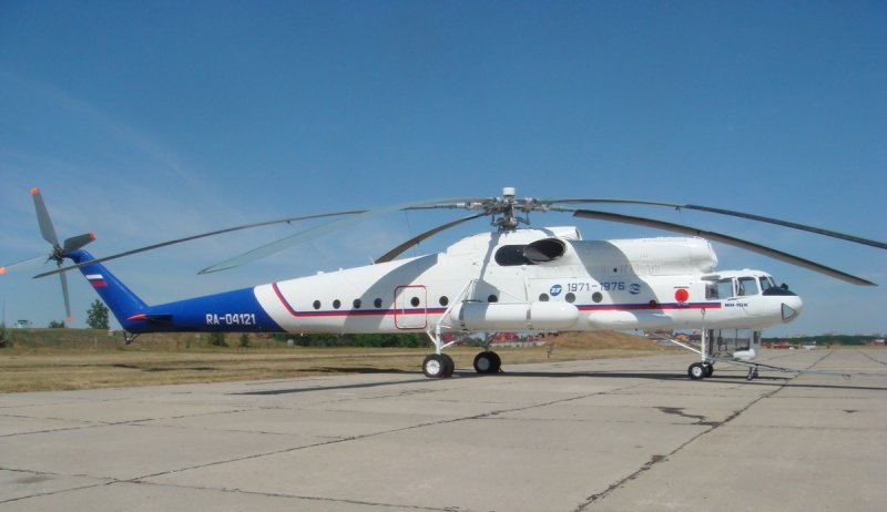 Транспортный вертолет ми-10к