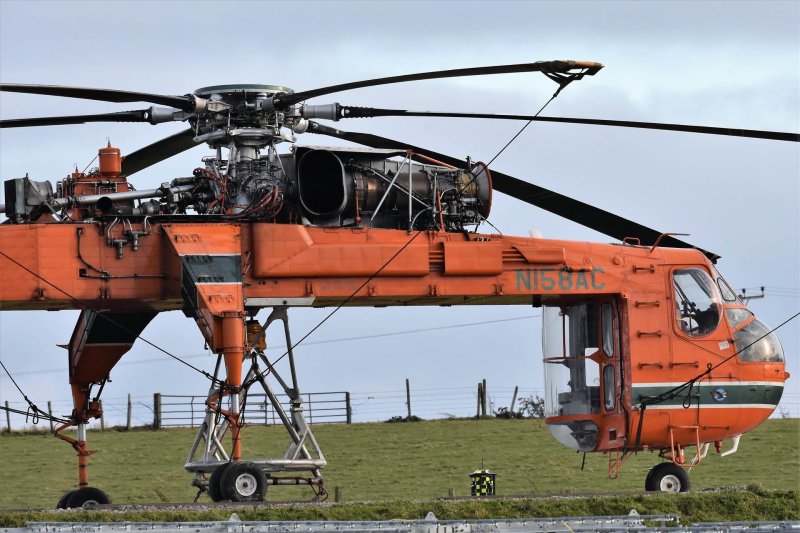 Вертолёт-кран Sikorsky s-64
