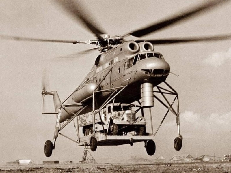 Вертолёт СССР ми 10