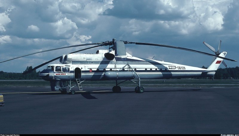 Транспортный вертолет ми-10к