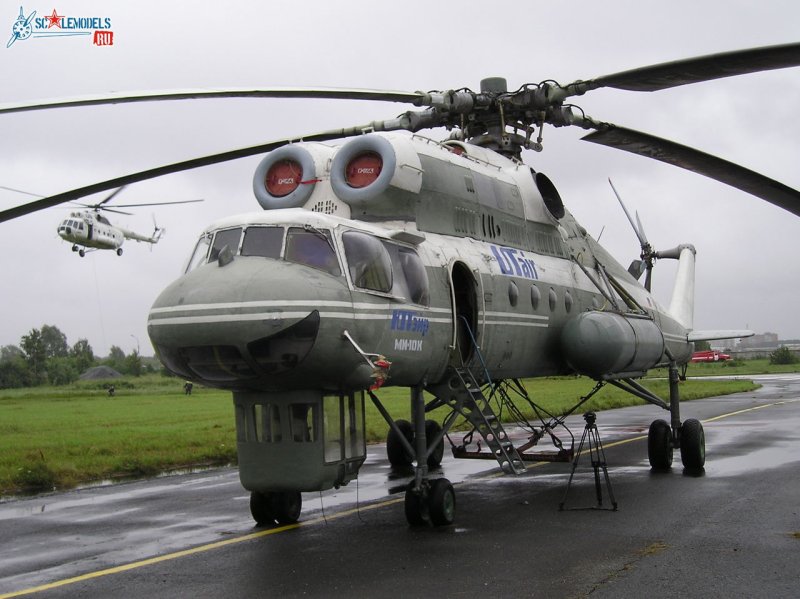 Транспортный вертолет ми-10к