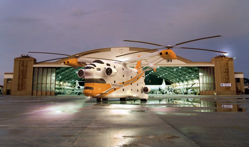 Летающий отель Hotelicopter