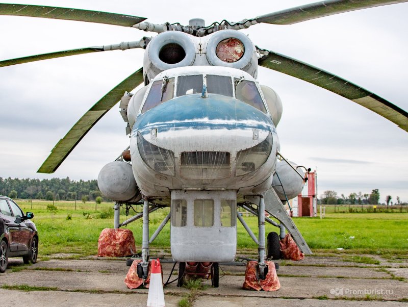 Ми-10 вертолет кабина