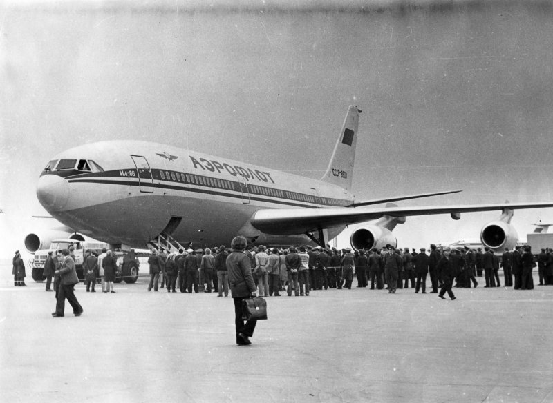 Ил-86 пассажирский самолёт